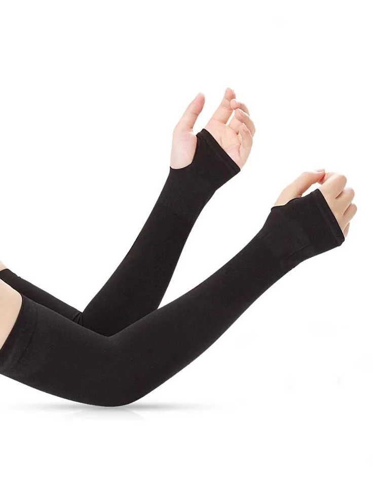 Long Fingerless Gloves - Princessly